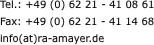 Tel.: +49 (0) 62 21
